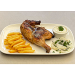 1/4POULET SAUTE A AIL
