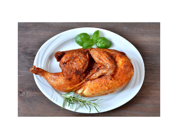 DEMI POULET BRAISE