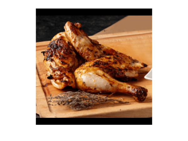 1/4 DE POULET BRAISE